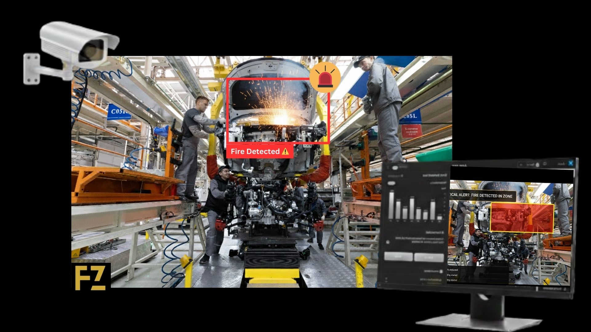 AI Fire and Smoke Detection System Dashboard