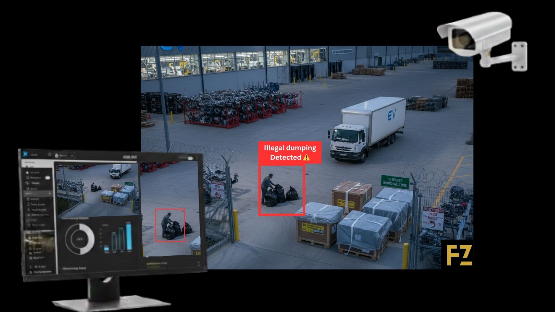 AI Illegal Dumping Detection Dashboard